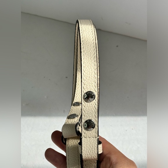 Louis Vuitton Shoulder Handle Cream Leather Strap - Picture 6 of 9